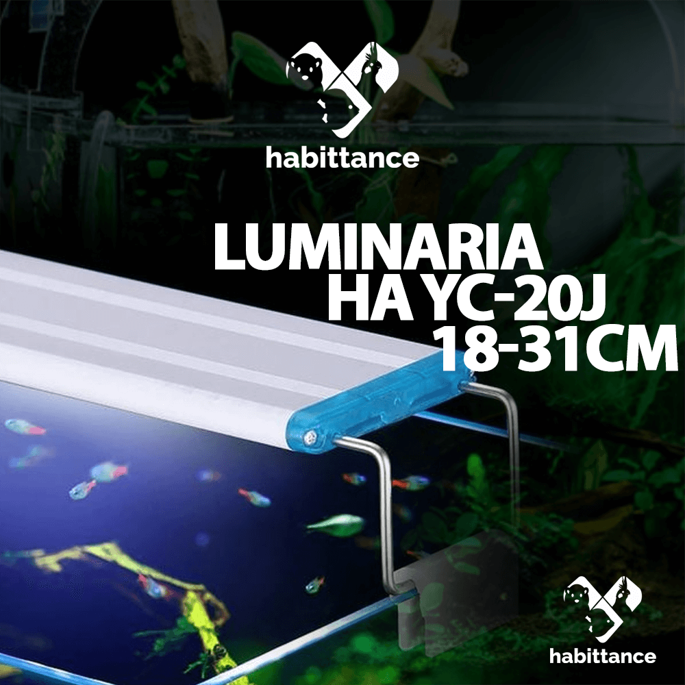luminária ha YC-20j 18-31cm